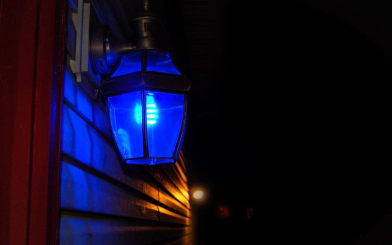 What Does a Red Porch Light Mean_Blue Porch Light Meaning